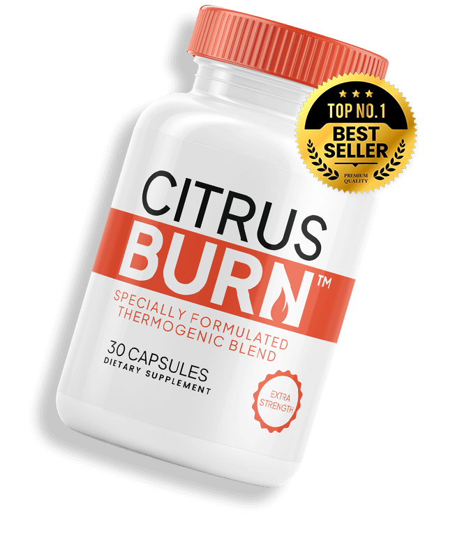 CitrusBurn supplement bottle for metabolic and fat burning support